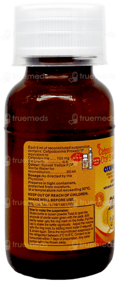 Oxipod 100 Suspension 30Ml Oxipod 100 Suspension 30Ml